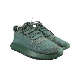 Adidas Shoes Kids 5.5 Athletic Trainer Tubular Shadow Sneakers Running Green Low